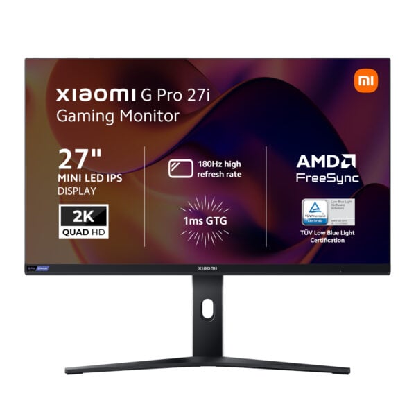 Xiaomi G Pro 27i 27" 2K 1440p Mini LED IPS Gaming Monitor (180Hz, 1ms, 16:9, HDMI/DP, AMD FreeSync, and HDR1000)