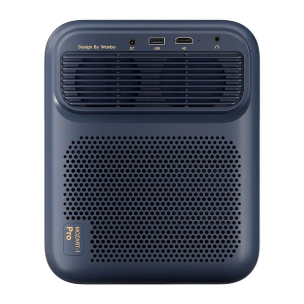WANBO MOZART 1 PRO 1080P 900ANSI Android 11 Smart Home Theatre Projector - Dark Blue