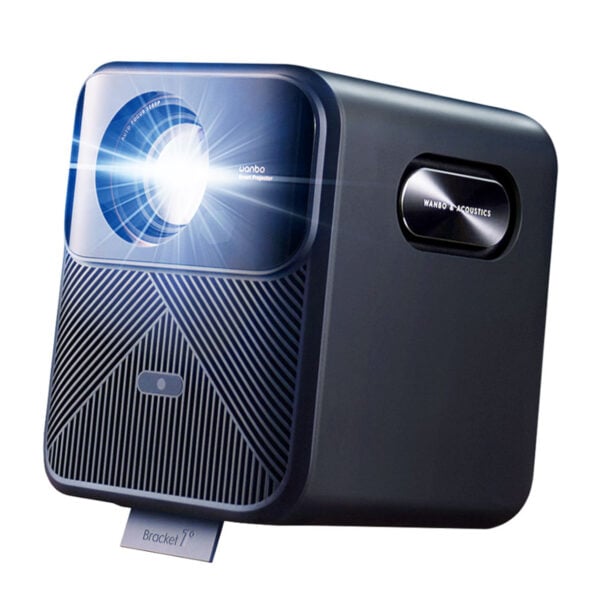 WANBO MOZART 1 PRO 1080P 900ANSI Android 11 Smart Home Theatre Projector - Dark Blue